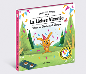 La liebre Vicente hace su fiesta en el bosque