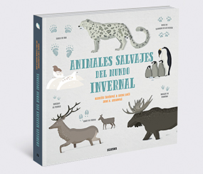 Animales salvajes del mundo invernal