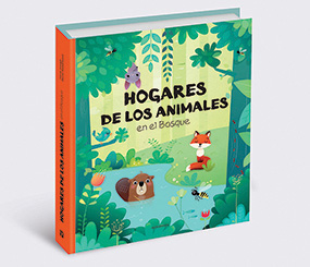 Hogares de los animales en el Bosque