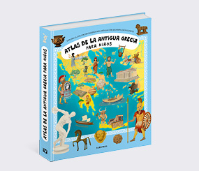 Atlas de la antigua Grecia para niños Libros Albatros
