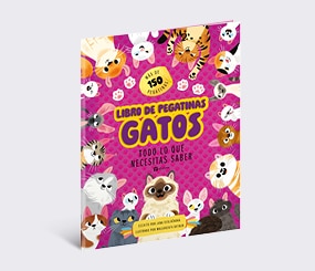 Libro de pegatinas: Gatos
