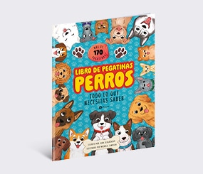 Libro de pegatinas: Perros