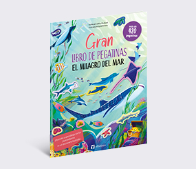 Gran libro de pegatinas: El milagro del mar