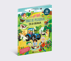 Gran libro de pegatinas: En la granja