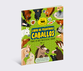 Libro de pegatinas: Caballos